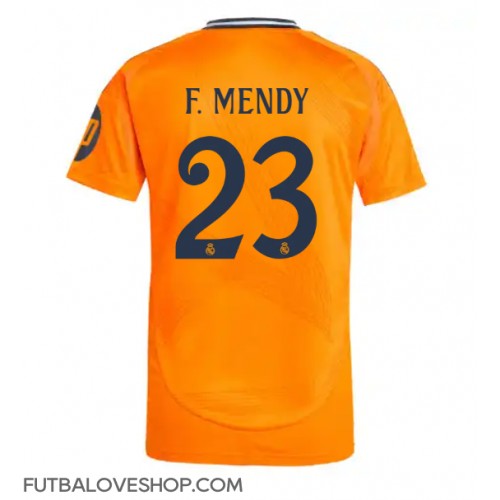 Dres Real Madrid Ferland Mendy #23 Preč 2024-25 Krátky Rukáv